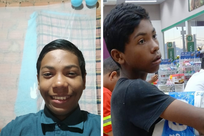 Natan de 14 anos localizado em segurança em Porto Velho