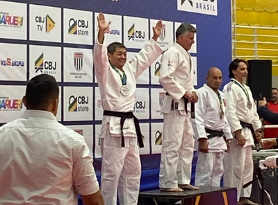 Mauro Matsubara é vice-campeão no Campeonato Brasileiro de Judô em Barueri