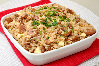 "Baião de Dois: Receita Prática na Panela de Pressão para Saborear"