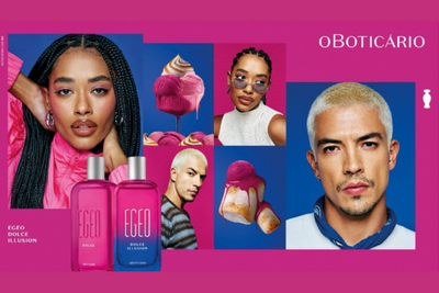 Boticário lança Egeo Dolce Illusion com tecnologia Smell The Taste™