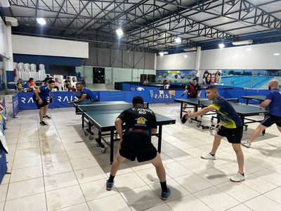 Ji-Paraná recebe 3ª Etapa do Campeonato Estadual de Tênis de Mesa neste fim de semana