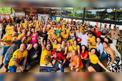 Jornalistas promovem Canjão da União e distribuem 400 marmitas