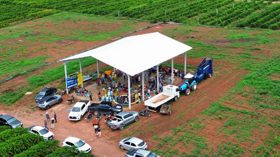 Nova Brasilândia do Oeste inaugura barracão para fortalecer agricultura familiar