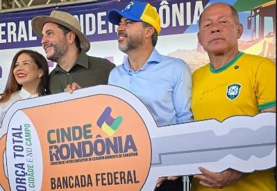 Rondônia ganha maquinários com 41 milhões do deputado Chrisóstomo