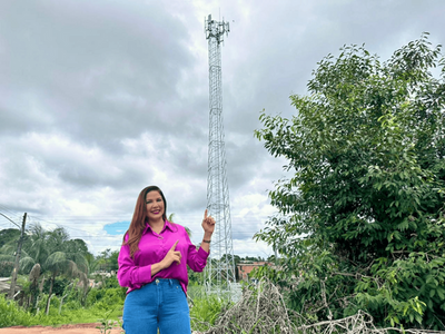 Torre de telefonia 5G é ativada em Extrema Porto Velho trazendo inclusão digital