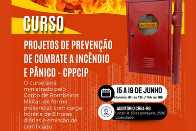 Crea RO e Bombeiros oferecem curso de combate a incêndio em Porto Velho