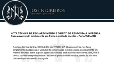 Defesa afirma que mãe protegeu filha atacada por adolescentes