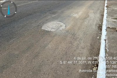 Vereador Dr Gilber elogia obras em Avenida Imigrantes após esforços da Prefeitura