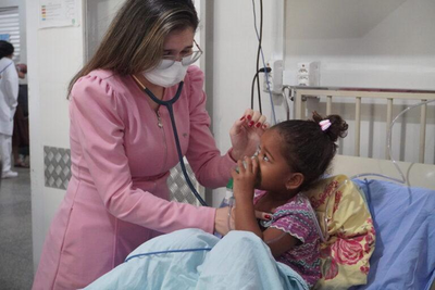 Governo alerta para aumento de doenças respiratórias em crianças no período seco