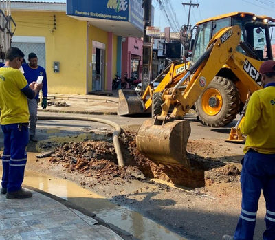 Limpeza de bueiro no bairro Nova Floresta melhora segurança e saúde pública