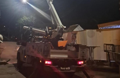 Emdur ilumina ponte entre Costa e Silva e Conquista