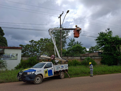 Recuperação de 26 pontos de iluminação melhora segurança na Avenida Rio Madeira