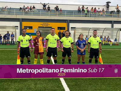 Campeonato Metropolitano de Futebol Feminino Sub-17 tem jogos decisivos neste final de semana