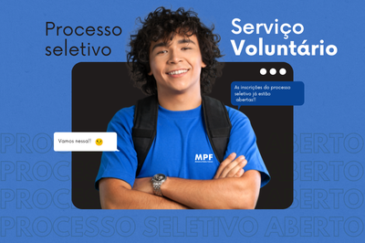 MPF lança edital para recrutamento de voluntários em Rondônia