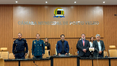 Porto Velho confere Titulo de Cidadao Honorario a Lagos e Amorim