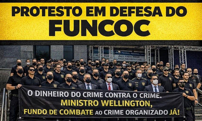 Policiais federais realizam mobilização em Rondônia pela criação do Funcoc