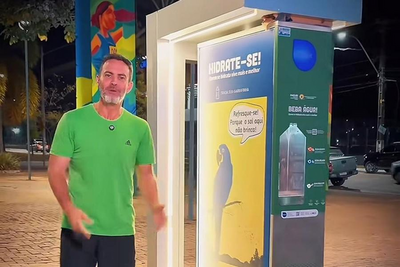 Prefeitura de Porto Velho instala bebedouro gratuito em Espaço Alternativo