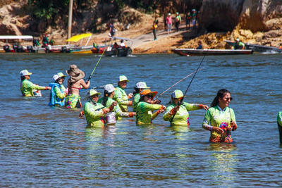 Crescimento da participação feminina em pesca esportiva destaca projeto Elas Pescando em Rondônia