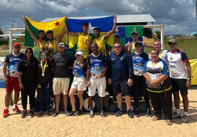 Rondônia é campeã da Copa Regional Sub-23 de Voleibol de Areia em Roraima