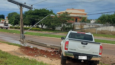 Rondônia tem 115 colisões com postes e afeta 120 mil clientes
