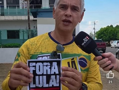 Márcio Castro Rodrigues ex-candidato pelo PT é preso por atos antidemocráticos