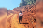 Deputada Rosangela Donadon vistoria obras em estradas de Vilhena