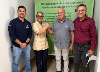 Rosangela Donadon se reúne com Incra para discutir regularização fundiária em Rondônia