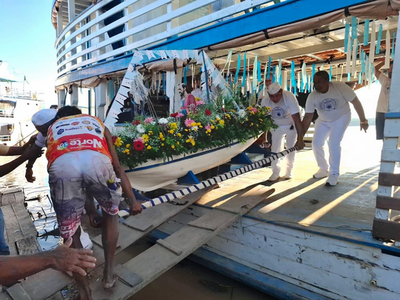 Procissão fluvial de São Pedro reúne pescadores em Porto Velho