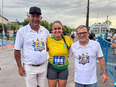 Dra Taíssa Sousa participa de corrida em celebração aos 34 anos de Governador Jorge Teixeira
