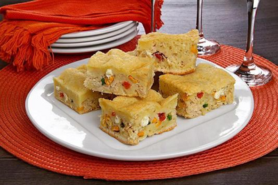 Receita de torta de frango e requeijão de liquidificador para janta fácil