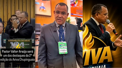 Valter Araújo ex deputado condenado prega em Chupinguaia