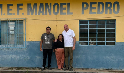 Vereador Gedeão Negreiros visita escola rural e anuncia melhorias para estrutura