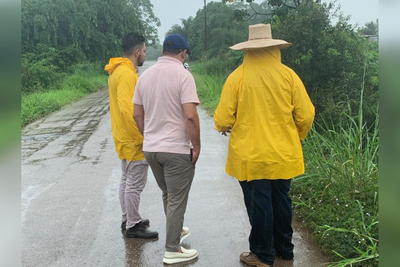 Vereador realiza vistoria no bairro Triângulo após chuvas fortes em Porto Velho