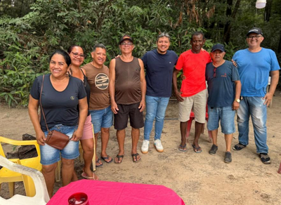 Vereador Zé Paroca visita Bacia Leiteira e compromete-se com infraestrutura